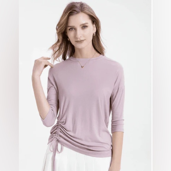 AS Collection Ruched Drawstring Tee Bundle - Picture 11 of 13